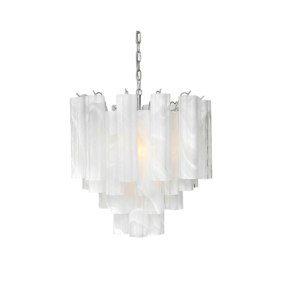 WOW Frosted Glass Tubes Gorgeous Chandelier-WOW5246
