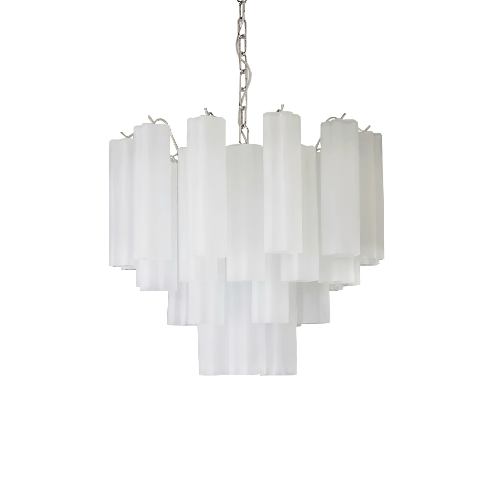 WOW Frosted Glass Tubes Gorgeous Chandelier-WOW5246