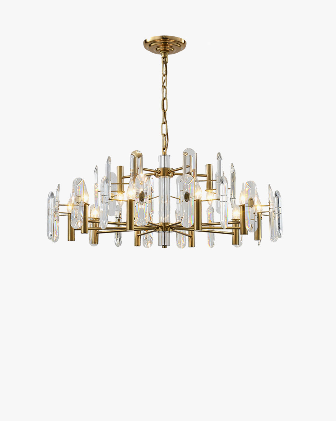 WOW Gold Candle Crystal Chandelier-wow2518