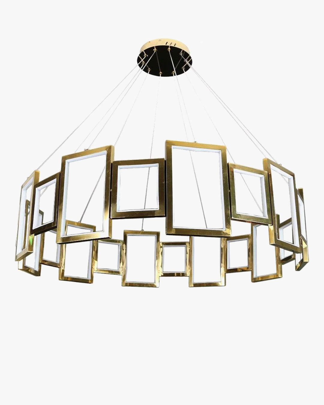 WOW Rectangular Led Round Chandelier-wow2778