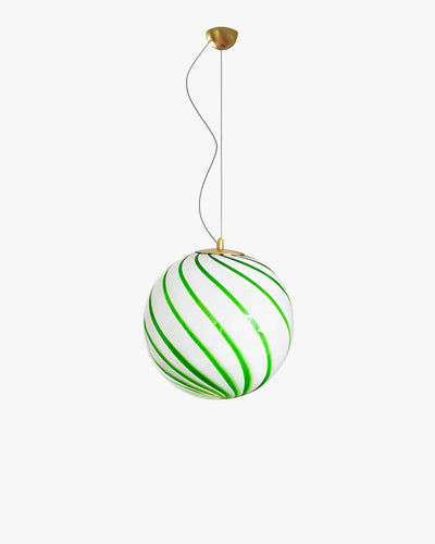 WOW Swirl Glass Globe Pendant Light-wow2613