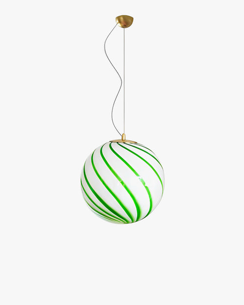 WOW Swirl Glass Globe Pendant Light-wow2613