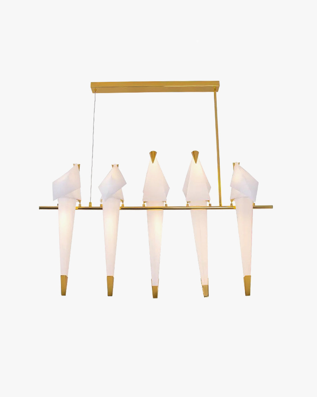 WOW Origami Bird Linear Chandelier-wow2736