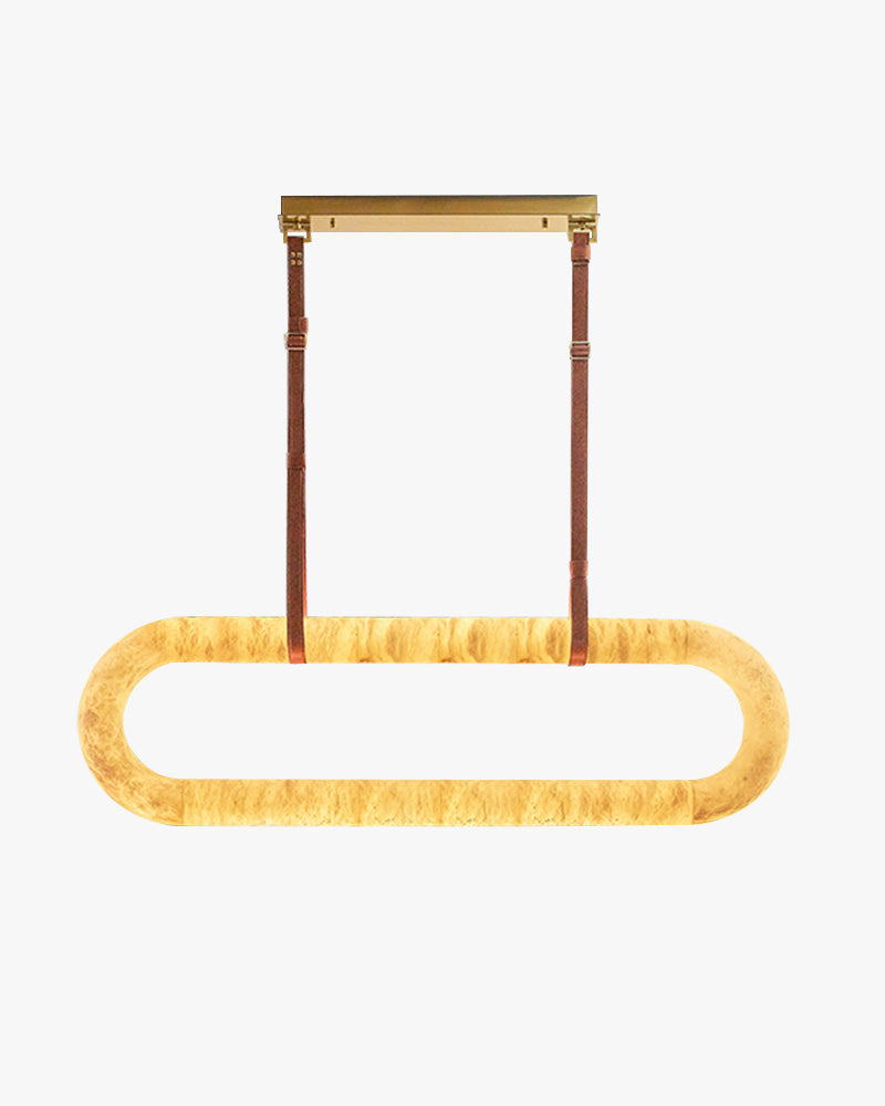 WOW Oval Alabaster Chandelier-wow2872