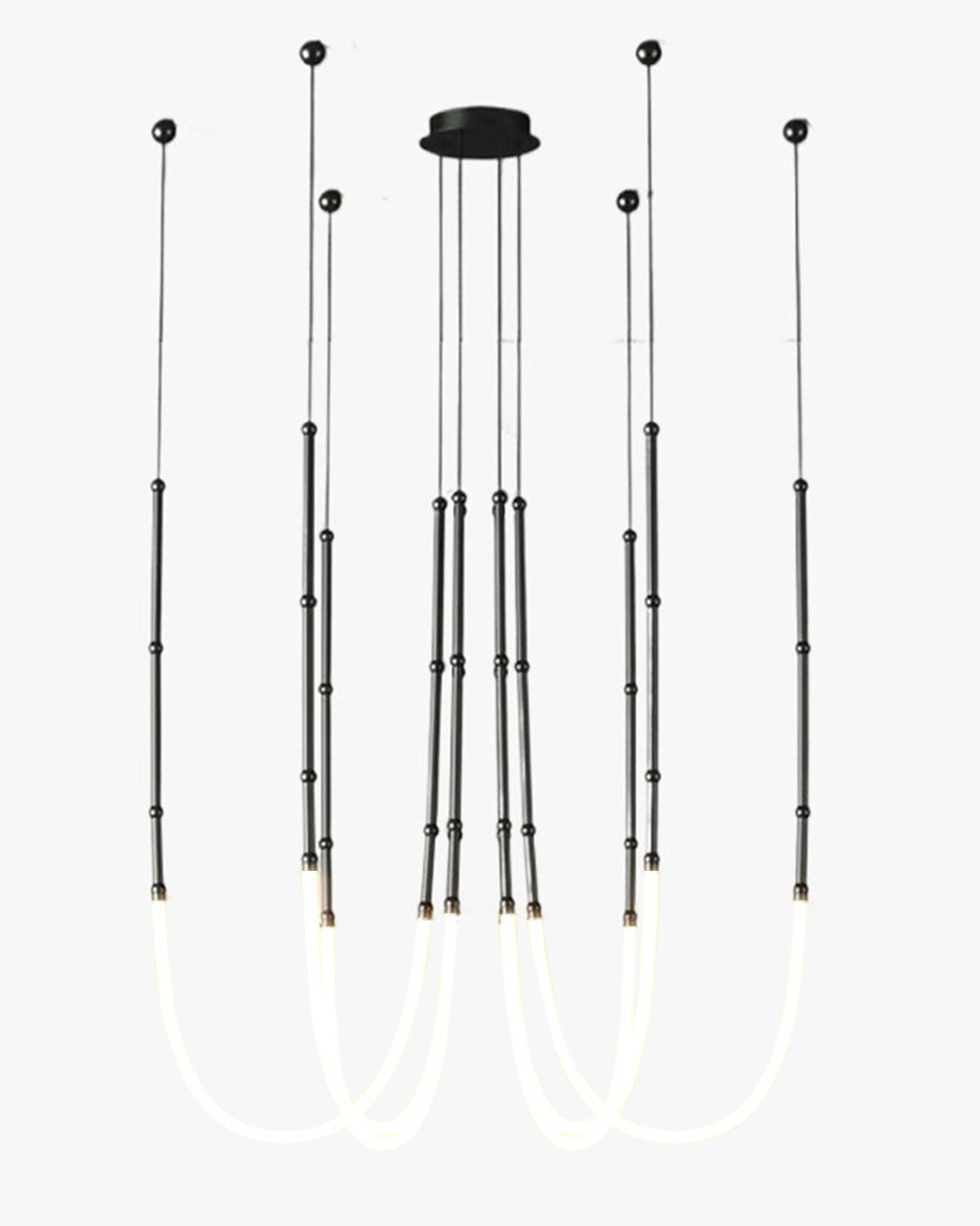 WOW Bamboo Rope LED Chandelier-wow2752