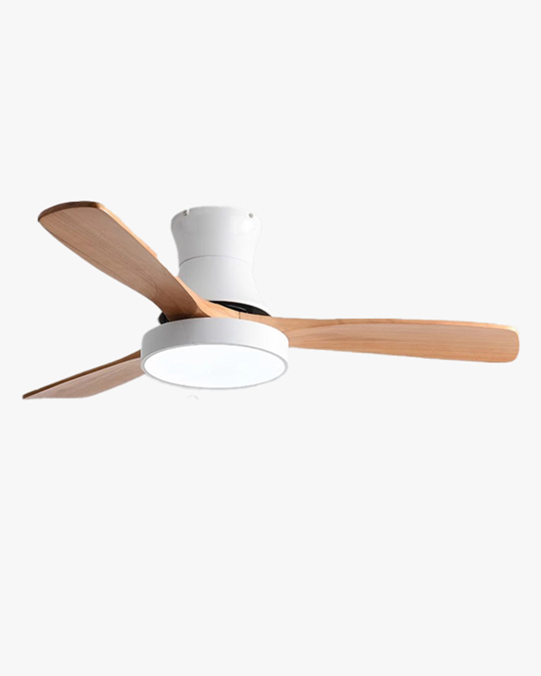 WOW 3 Wood Blade Hugger Ceiling Fan Lamp-wow5120