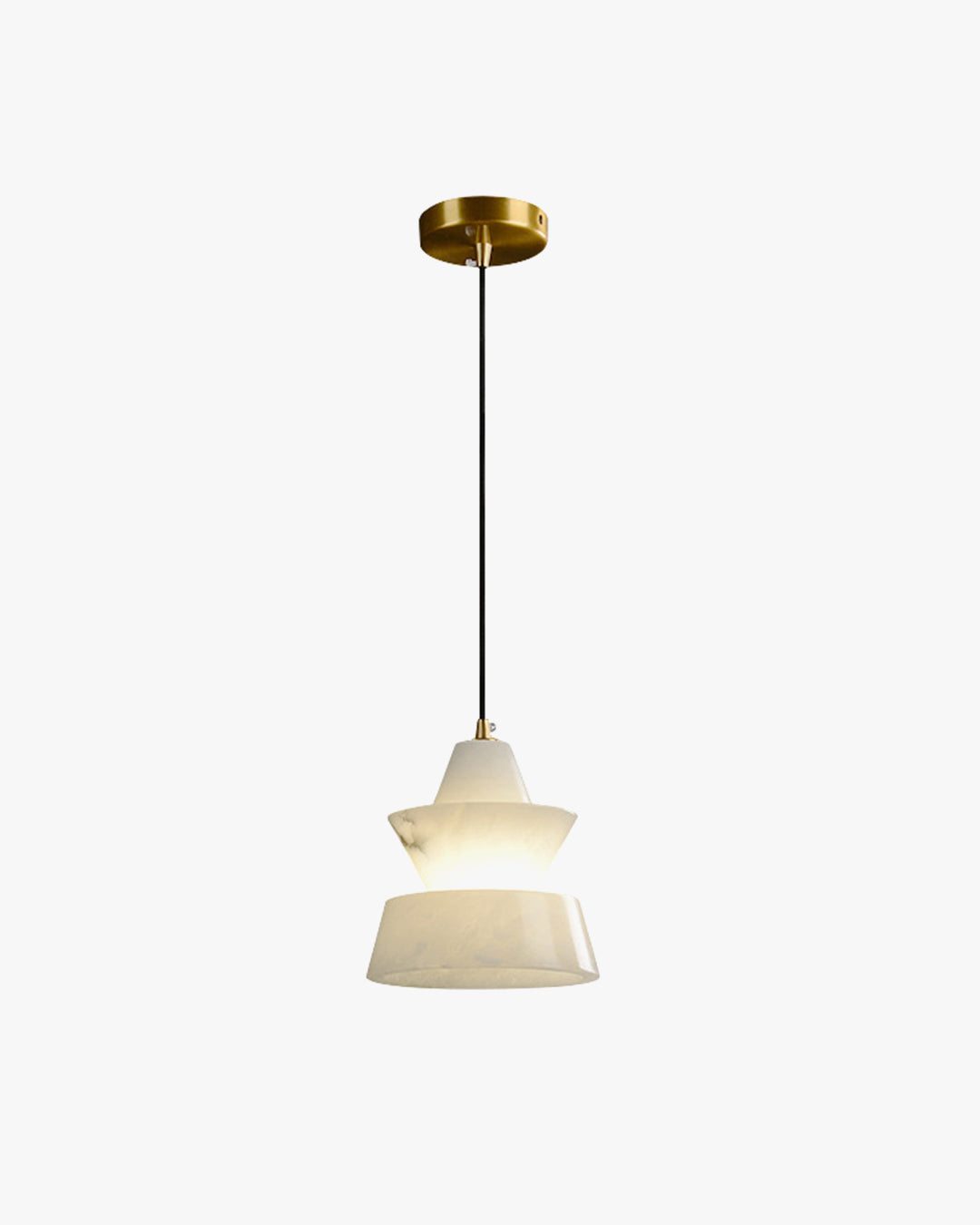 WOW Hat Shaded Alabaster Pendant Light-wow2896