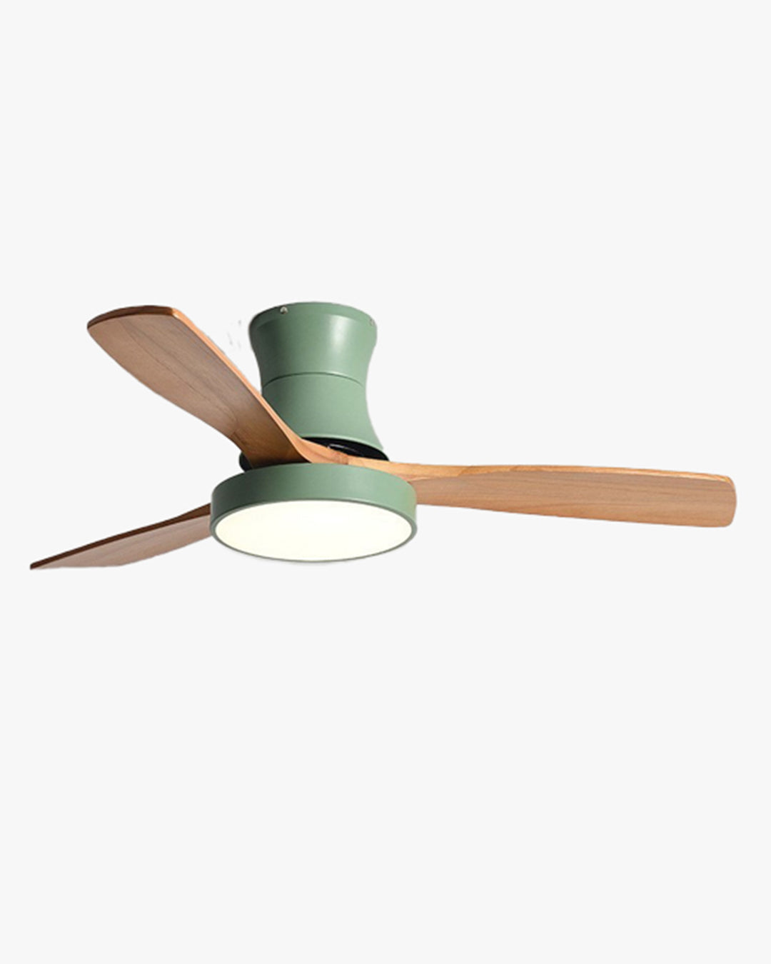 WOW 3 Wood Blade Hugger Ceiling Fan Lamp-wow5120