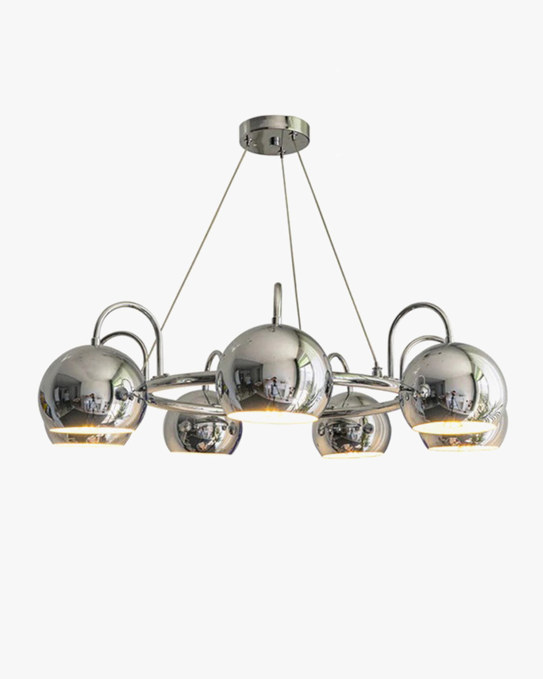 WOW Chrome Globe Chandelier-wow2720