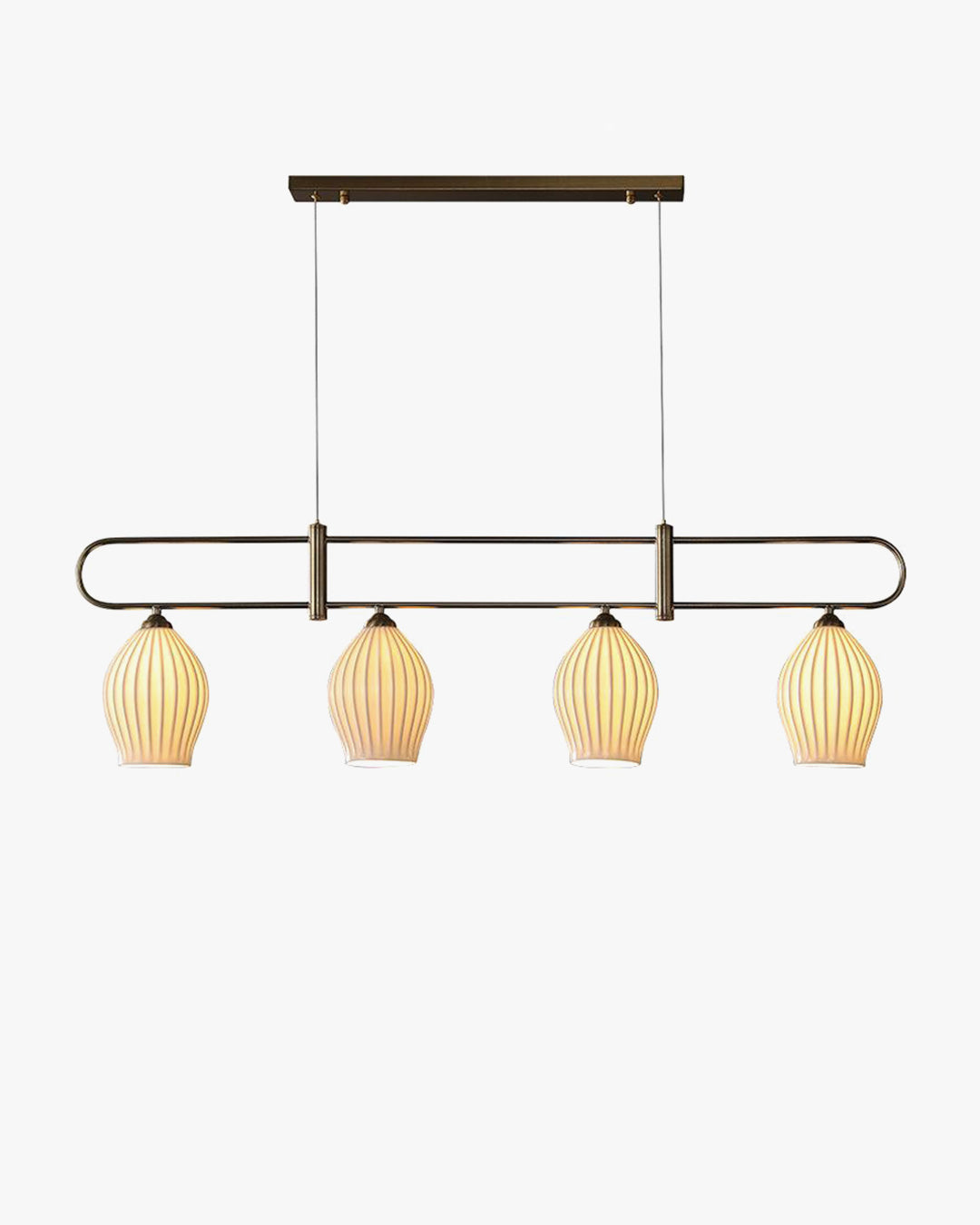 WOW Ceramic Bud Linear Chandelier-wow2121b