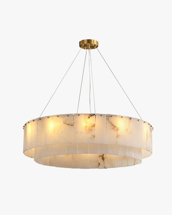 WOW Round Alabaster Chandelier-wow2843