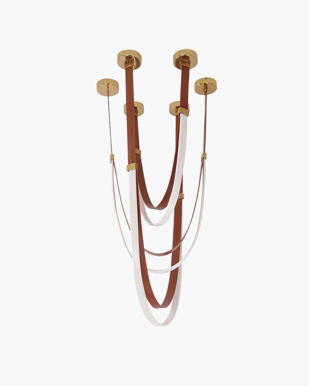 WOW Ribbon Leather Chandelier-wow2908
