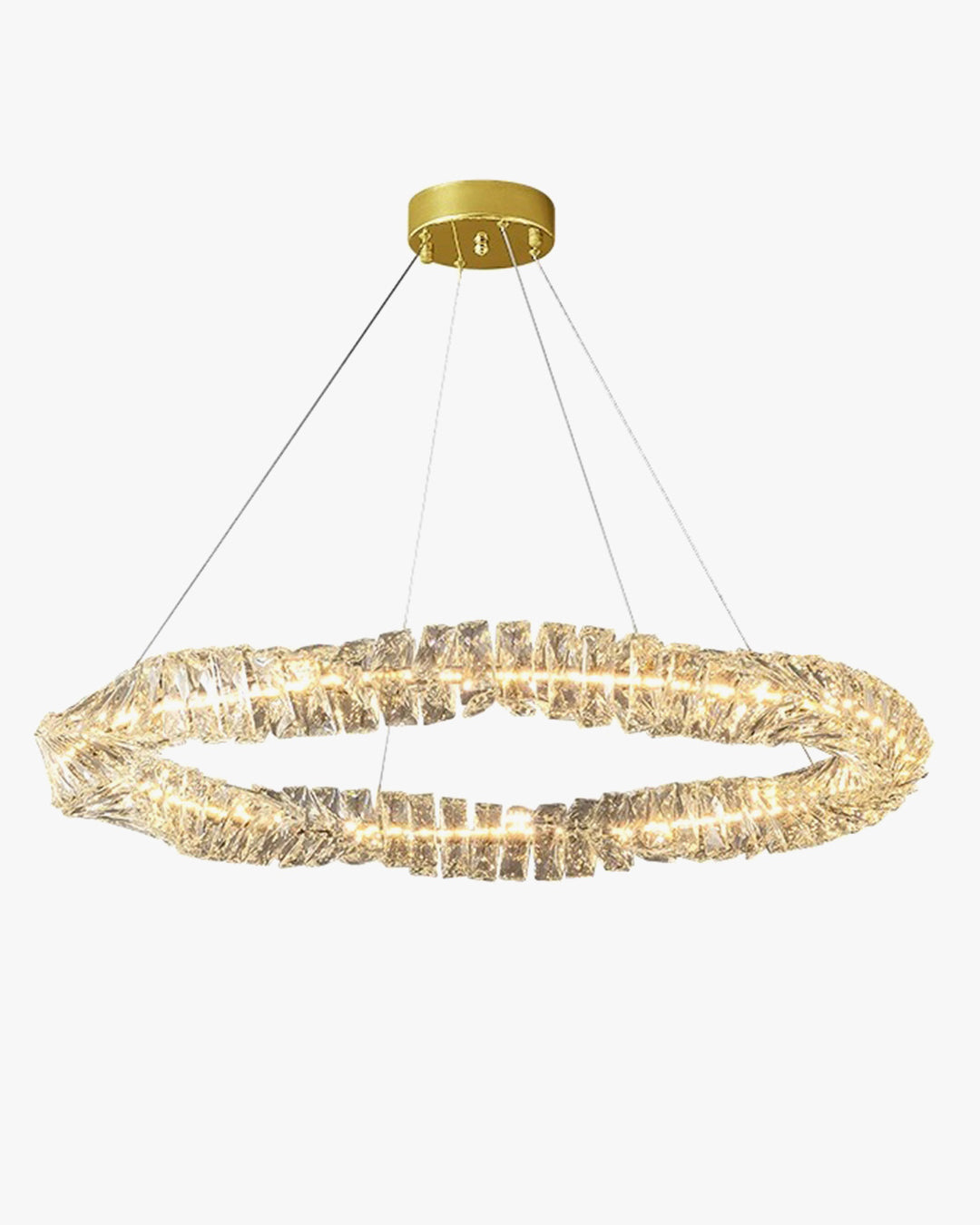 WOW Crystal Ring Led Chandelier-wow2581