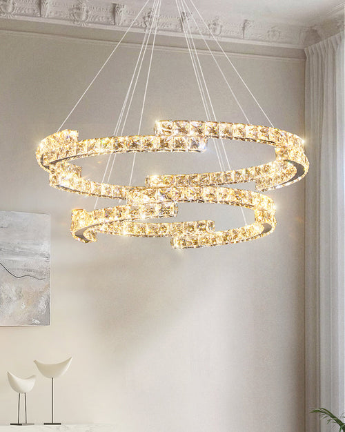 WOW Circular Led Crystal Chandelier-wow2399