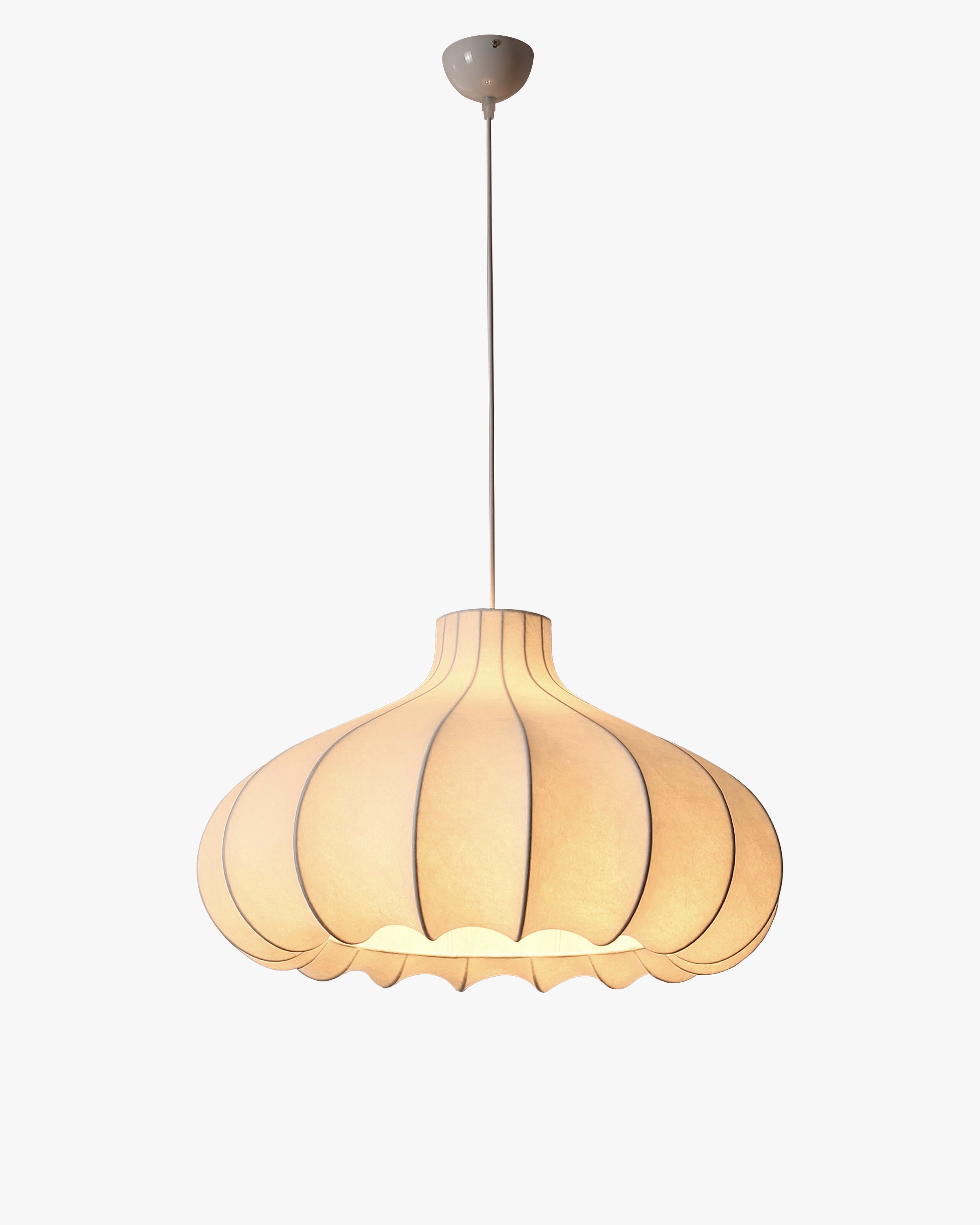 WOW Pumpkin Silk Pendant Light-wow2568