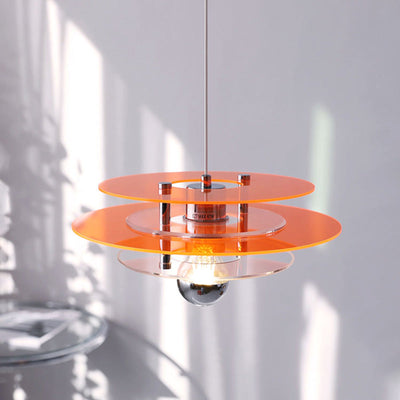 WOW Space Age Flying Saucer Pendant Light-wow2098