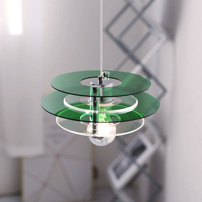 WOW Space Age Flying Saucer Pendant Light-wow2098