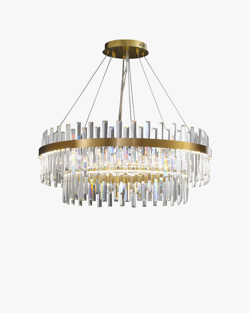 WOW Tiered Round Crystal Chandelier-wow2562
