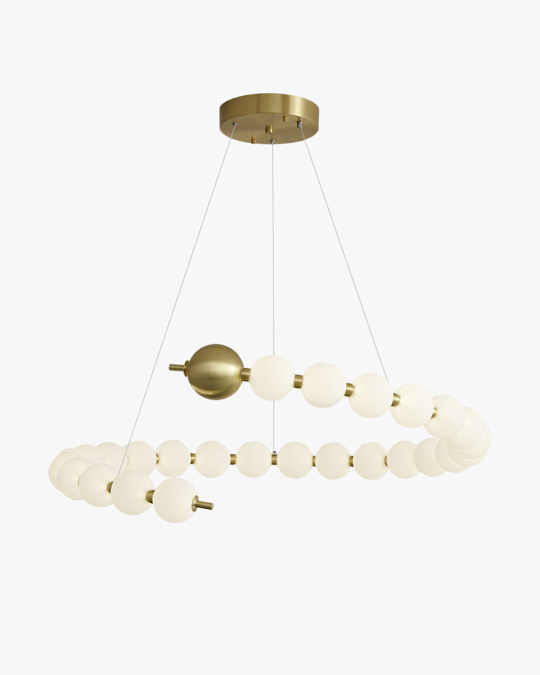 WOW Spiral Pearl Chandelier-wow2812