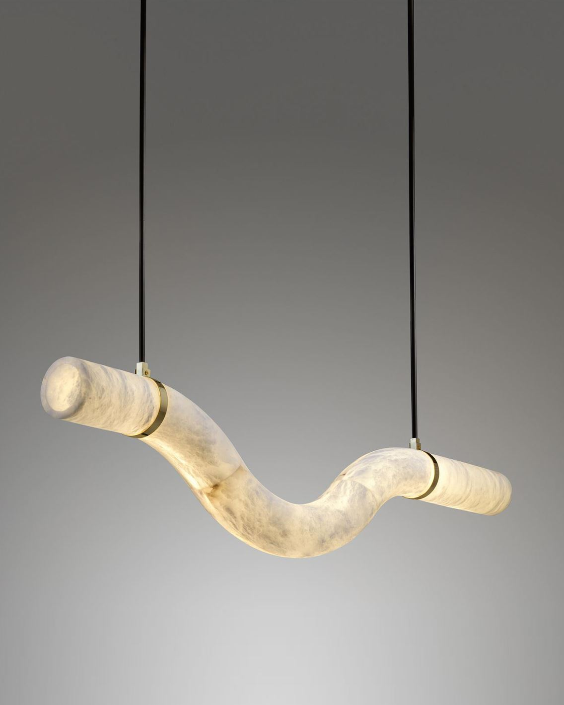 WOW Liberty Curved Alabaster Pendant Light-wow2891