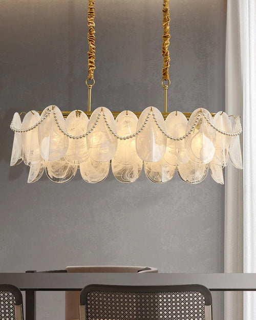 WOW French Linear Glass Chandelier-wow2366
