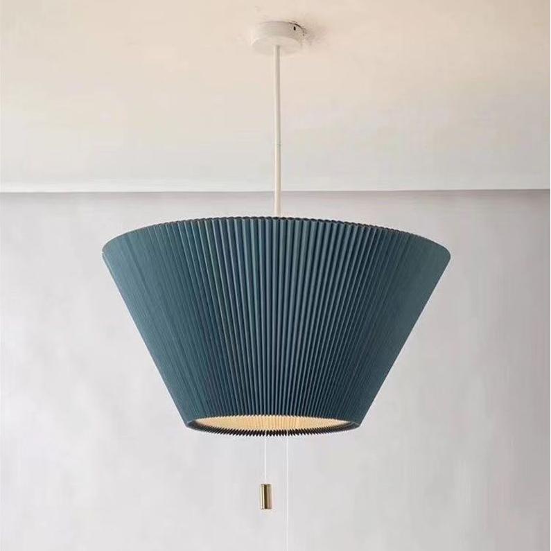 Pleated Umbrella Simple Fabric Pendant Lights