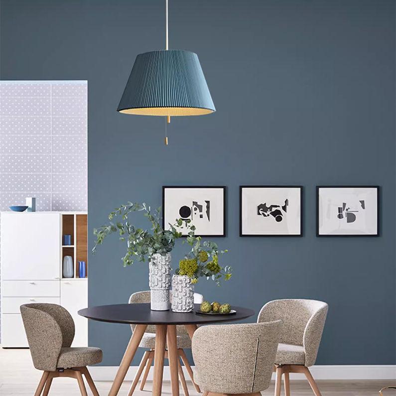 Pleated Umbrella Simple Fabric Pendant Lights