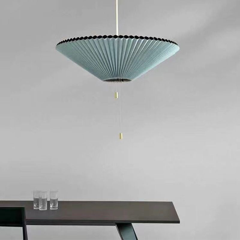 Pleated Umbrella Simple Fabric Pendant Lights