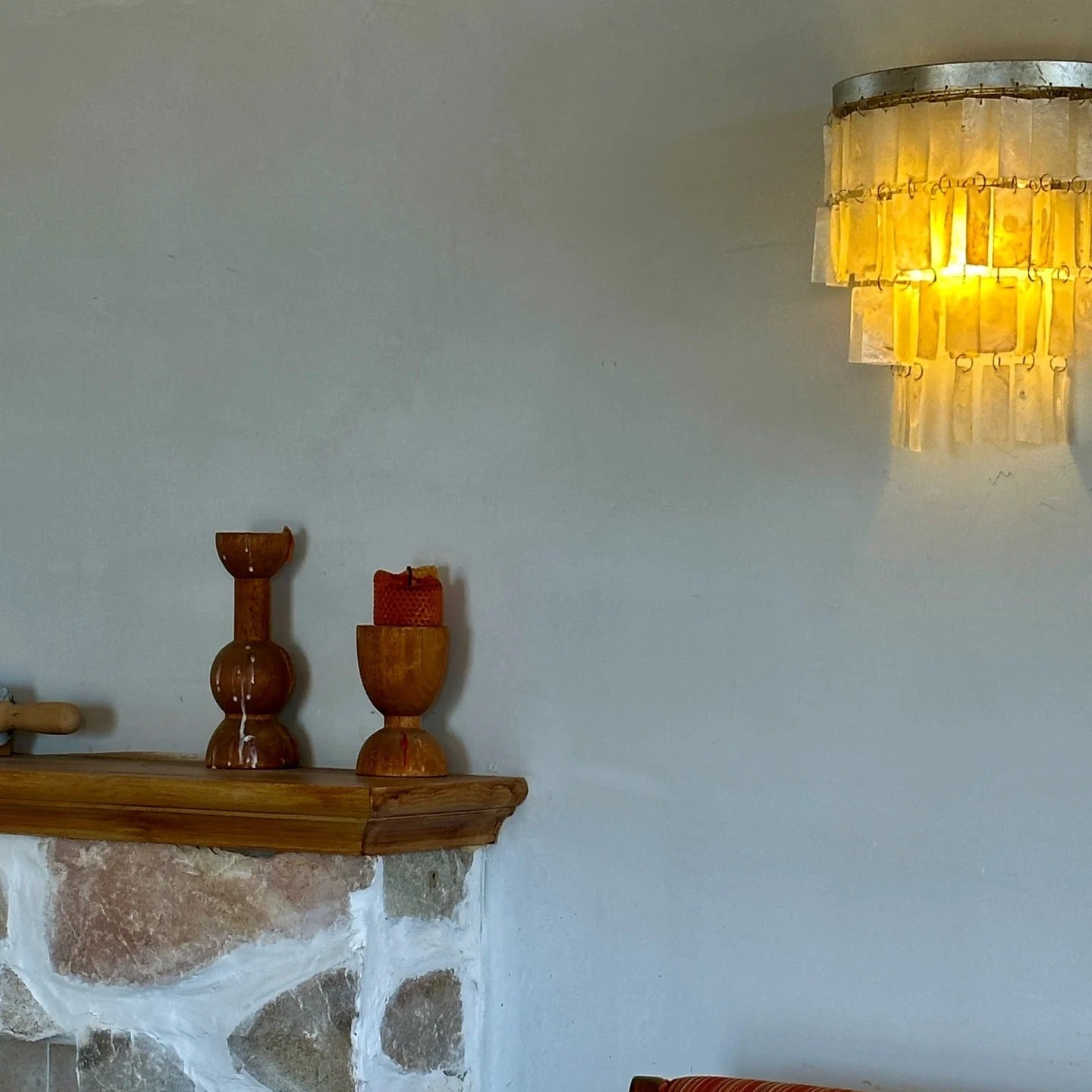 WOW Skye Shell Tiered Wall Lamp