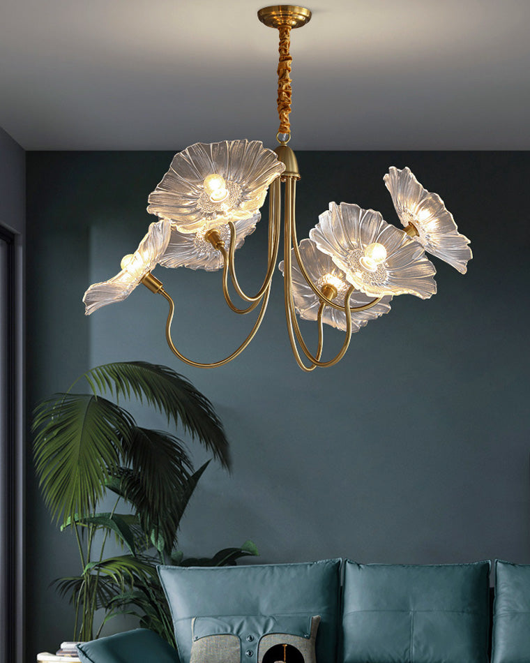 WOW Lotus Flower Arm Chandelier-wow2025