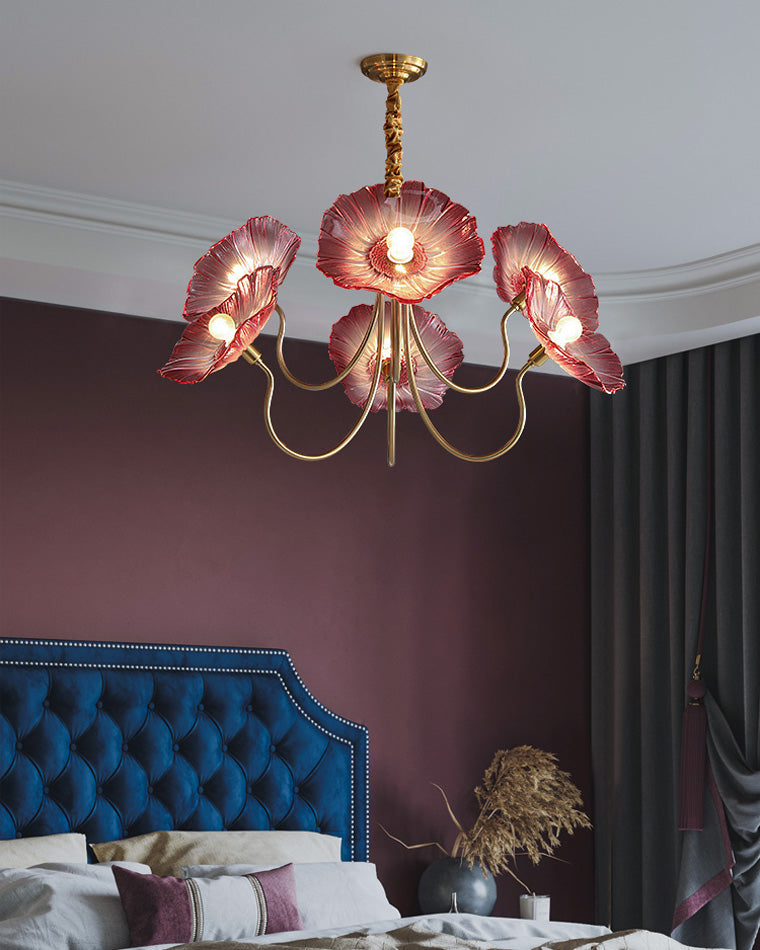 WOW Lotus Flower Arm Chandelier-wow2025