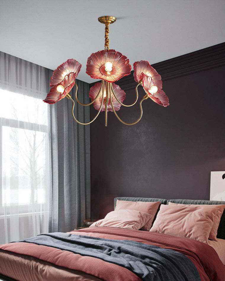 WOW Lotus Flower Arm Chandelier-wow2025