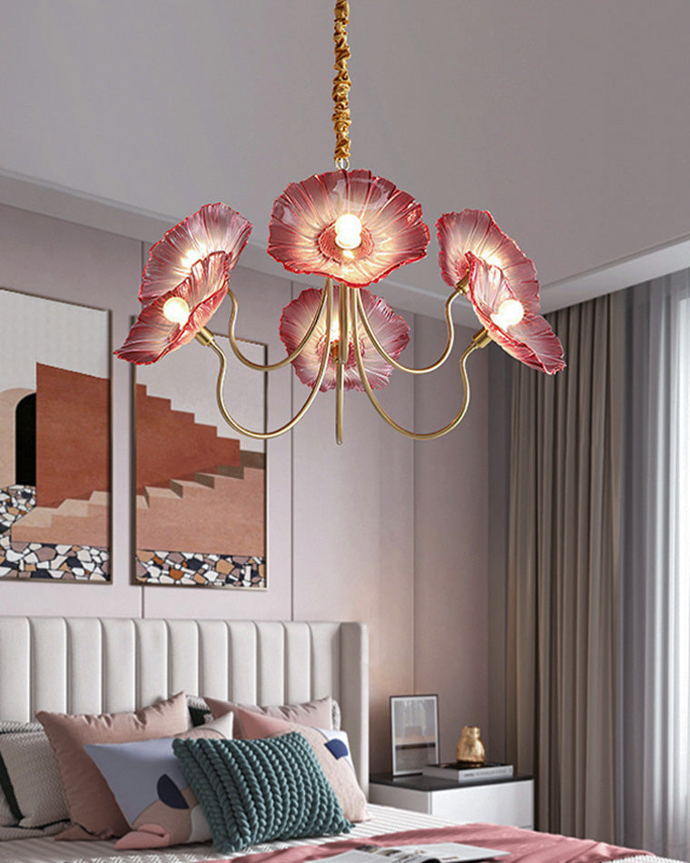 WOW Lotus Flower Arm Chandelier-wow2025