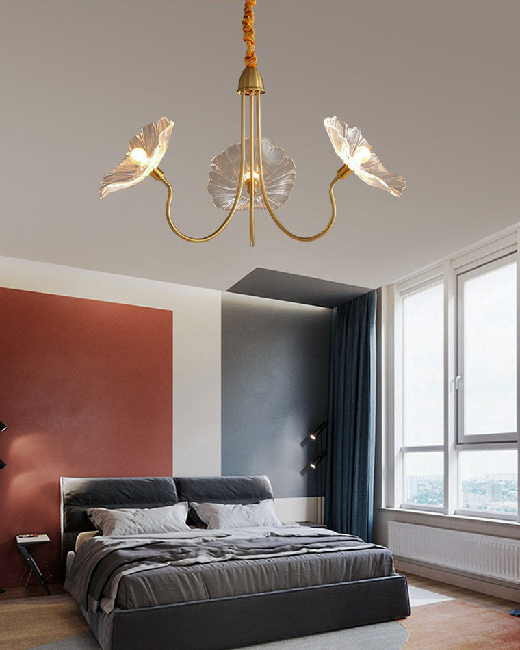 WOW Lotus Flower Arm Chandelier-wow2025