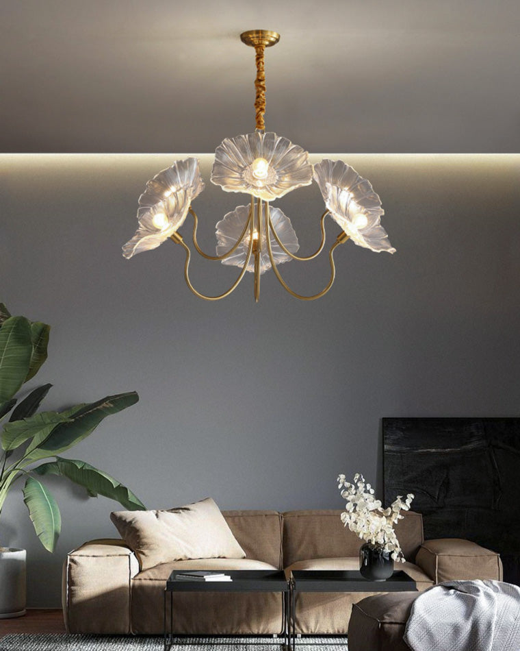 WOW Lotus Flower Arm Chandelier-wow2025