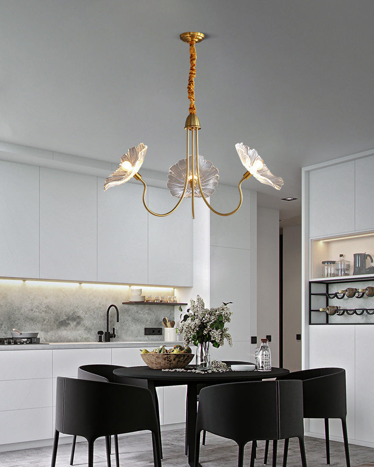 WOW Lotus Flower Arm Chandelier-wow2025