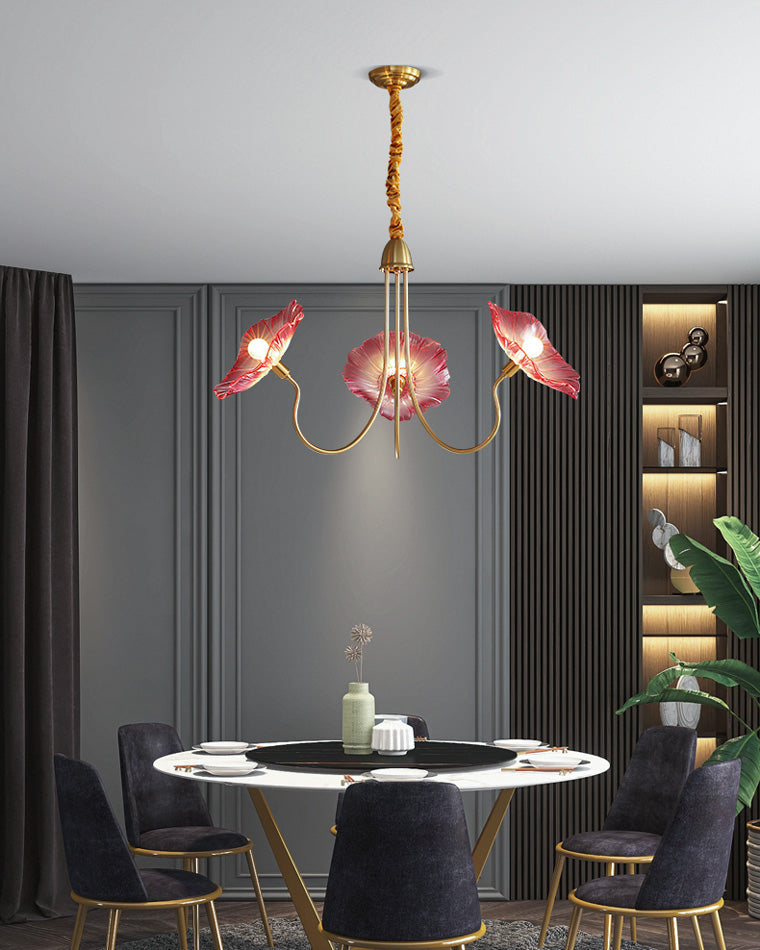 WOW Lotus Flower Arm Chandelier-wow2025