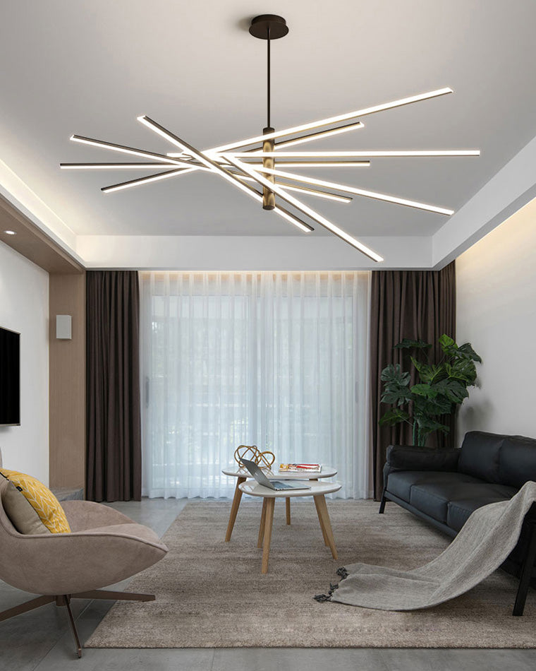 WOW Adjustable Linear Led Chandelier-wow2026
