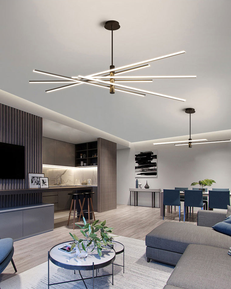 WOW Adjustable Linear Led Chandelier-wow2026