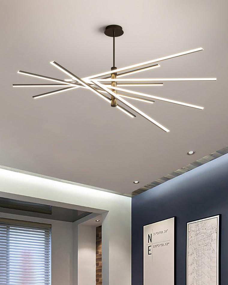 WOW Adjustable Linear Led Chandelier-wow2026