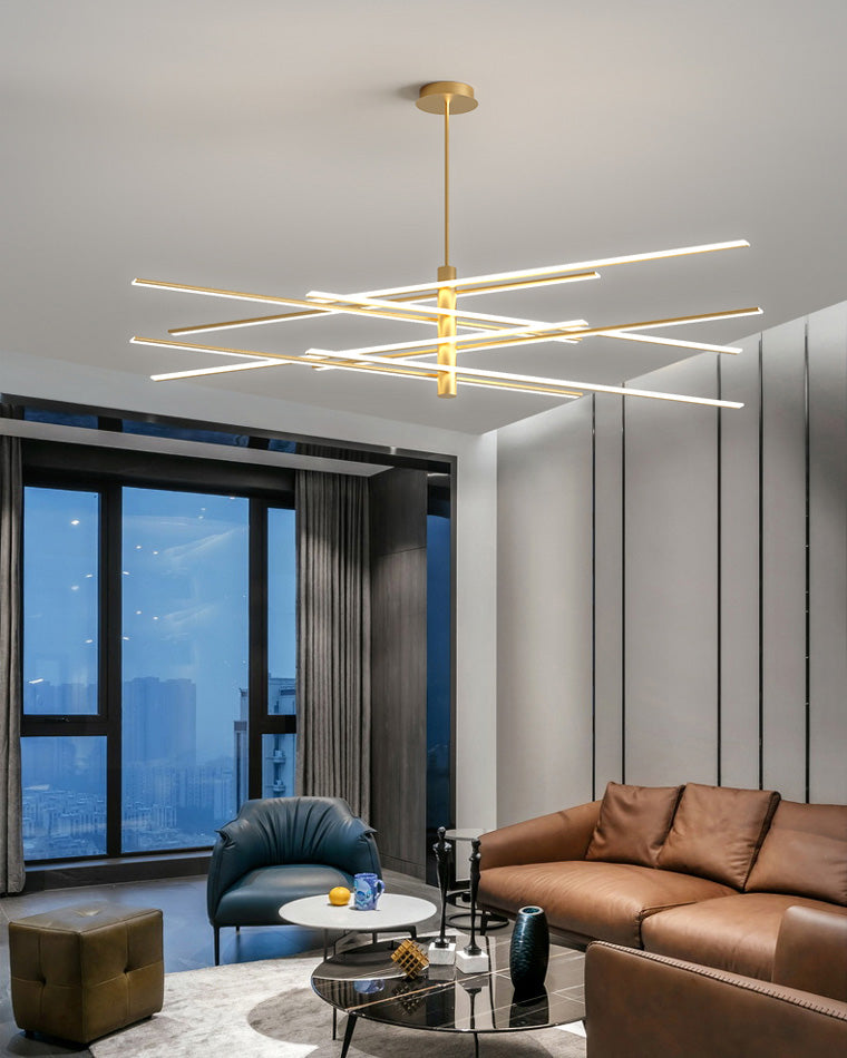 WOW Adjustable Linear Led Chandelier-wow2026