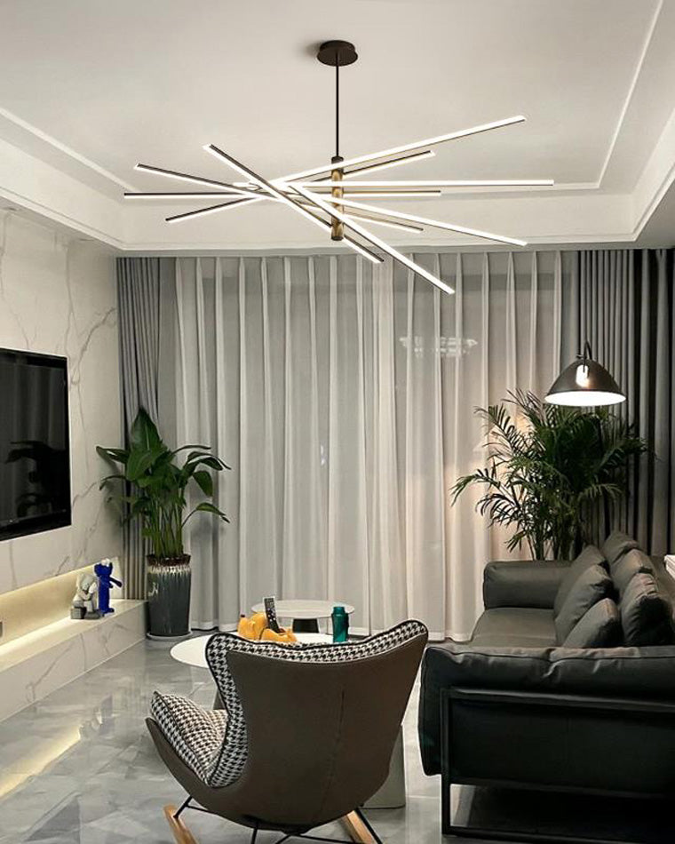 WOW Adjustable Linear Led Chandelier-wow2026