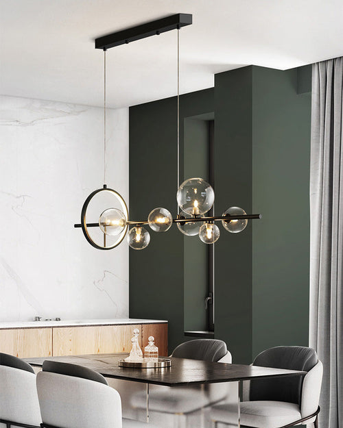 WOW Linear Glass Bubble Chandelier-WOW2040