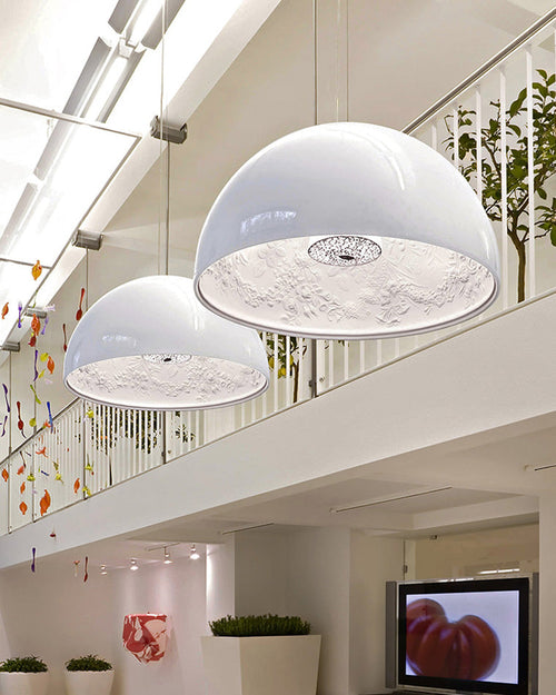 WOW Embossed Dome Pendant Light-wow2047