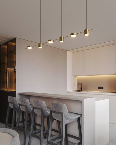 WOW 6 Light Linear Chandelier-wow2048