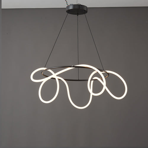 WOW Rope Led Round Chandelier-WOW2059b