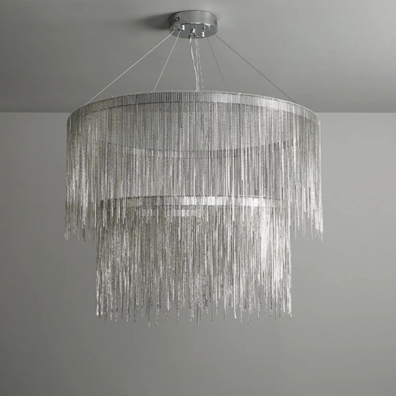 WOW Tiered Fringe Chandelier-wow2062c