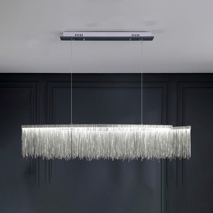 WOW Fringe Linear Chandelier-wow2062b