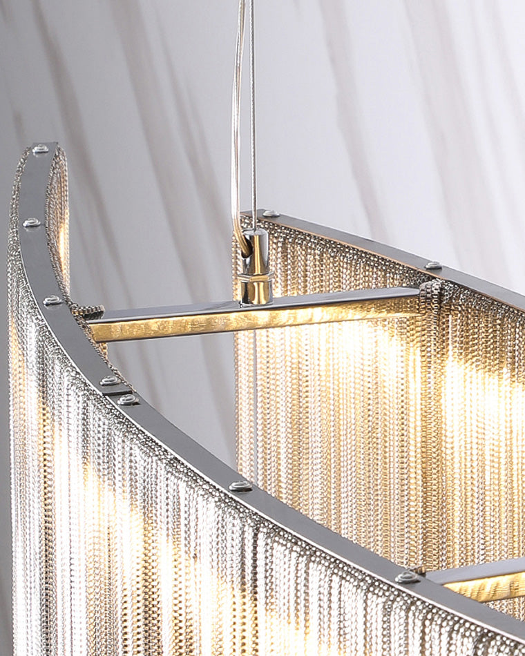 WOW Fringe Linear Chandelier-wow2062b