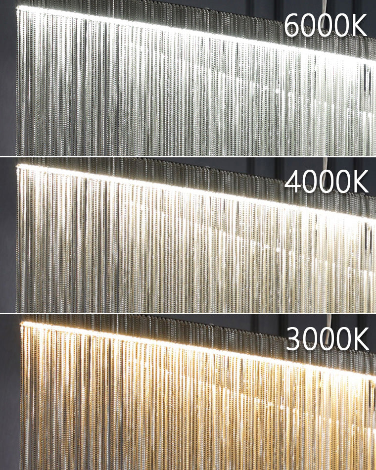 WOW Fringe Linear Chandelier-wow2062b